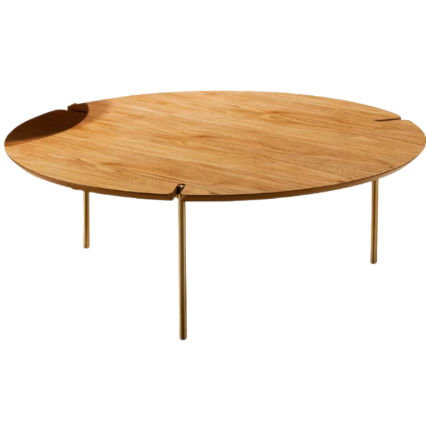 :: Outlet :: Mesa de Centro Fenda Gold