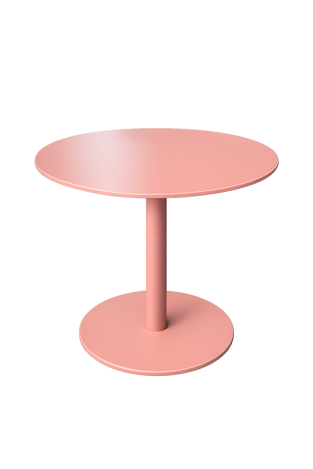 Mesa Lateral Milo - mesa lateral alumínio rose