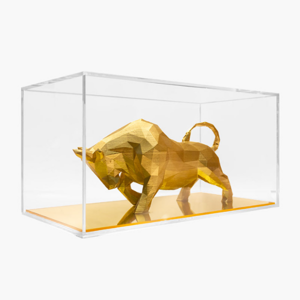 Escultura Golden Bull